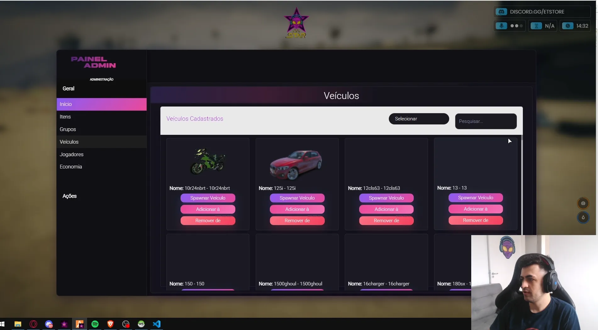Painel Admin 4