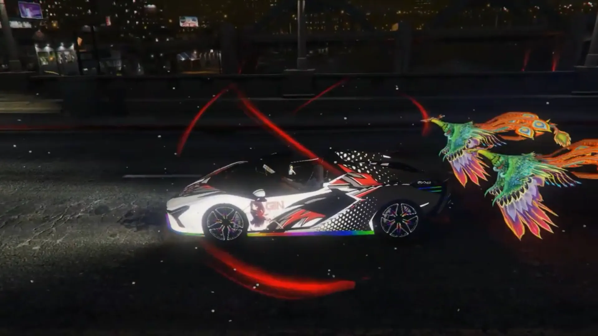 Lamborghini Sian Com animação RGB 2