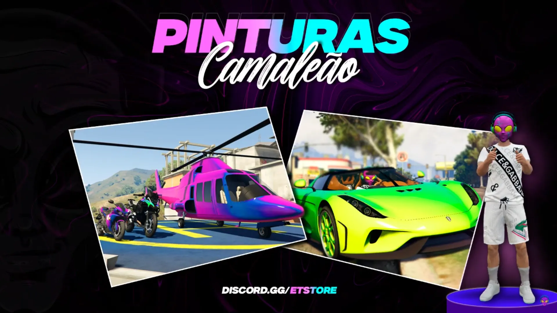Pinturas Camaleão 5