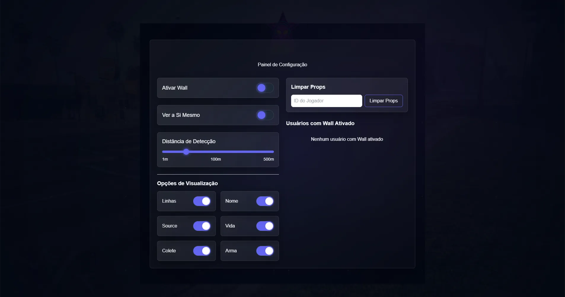 Wall com interface 4