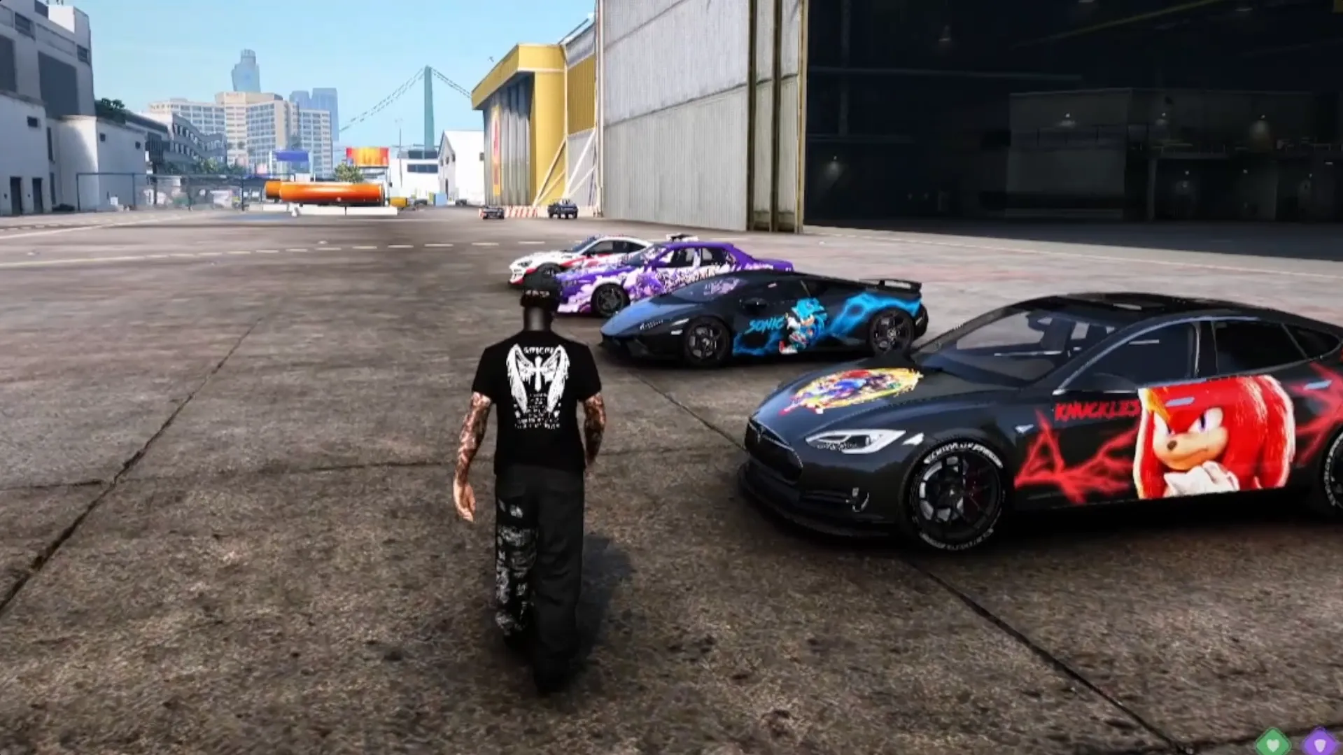 Pack carros Anime 1